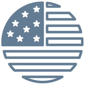 United states flag icon