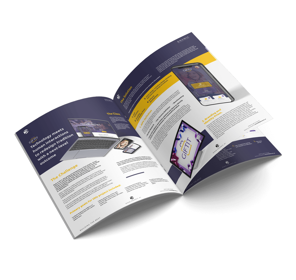 DNAMIC - Giftit Software Development Case Study - Giftit booklet