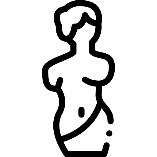 statue Logo of a sculpture