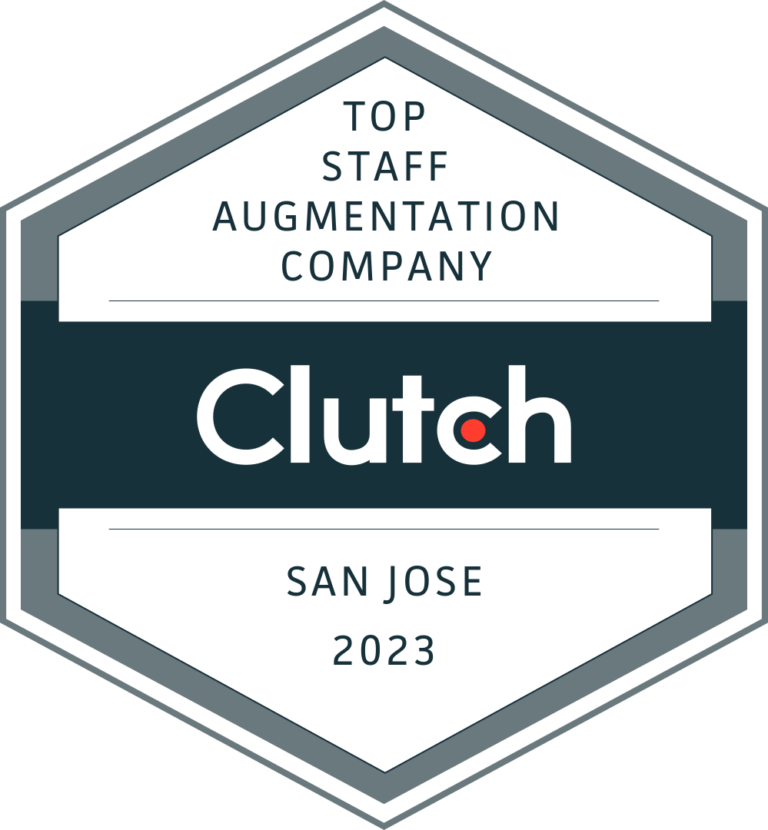 Clutch badge Top Staff Augmentation Company San Jose 2023