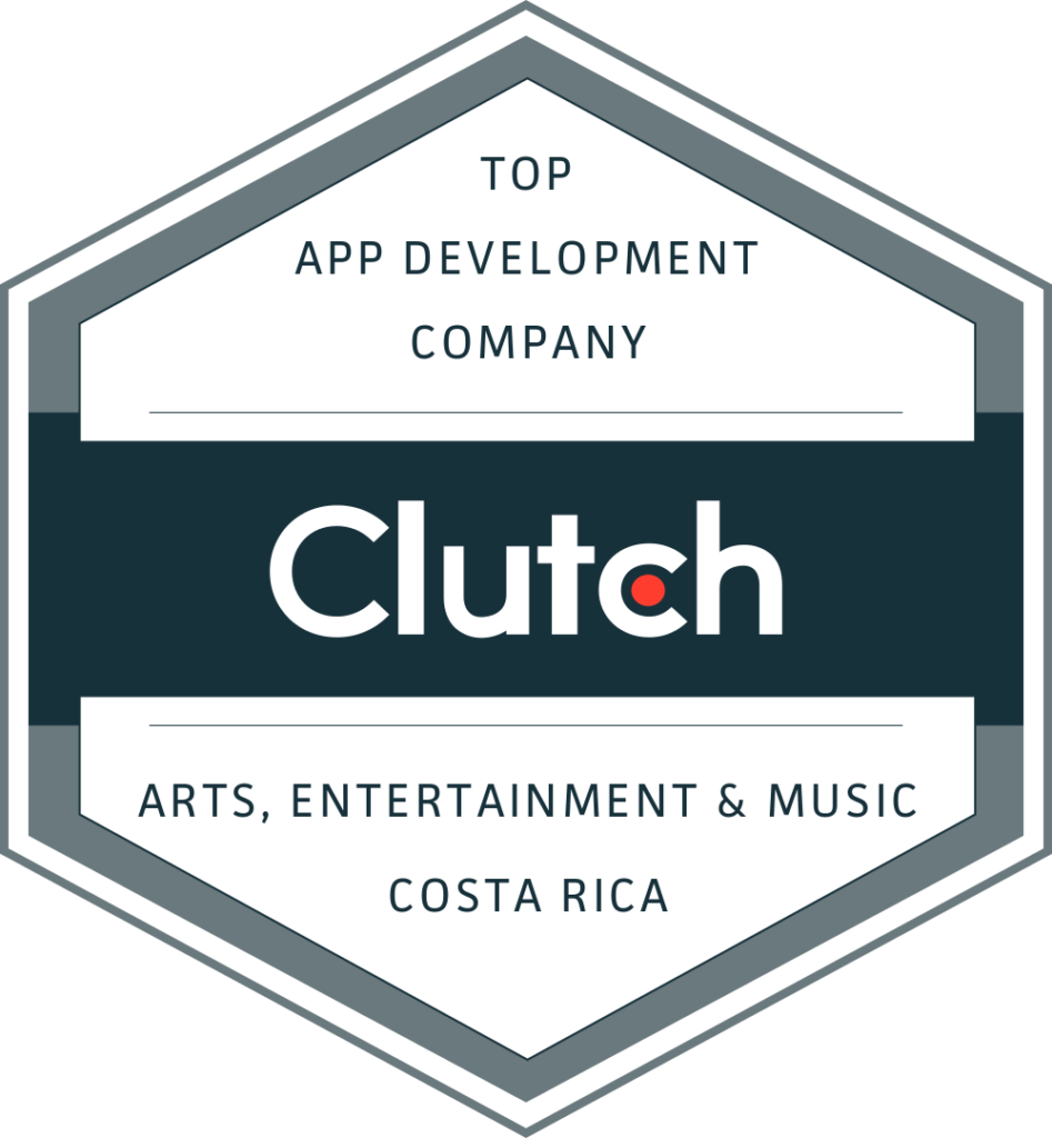 DNAMIC's clutch badge for Top App Development Company